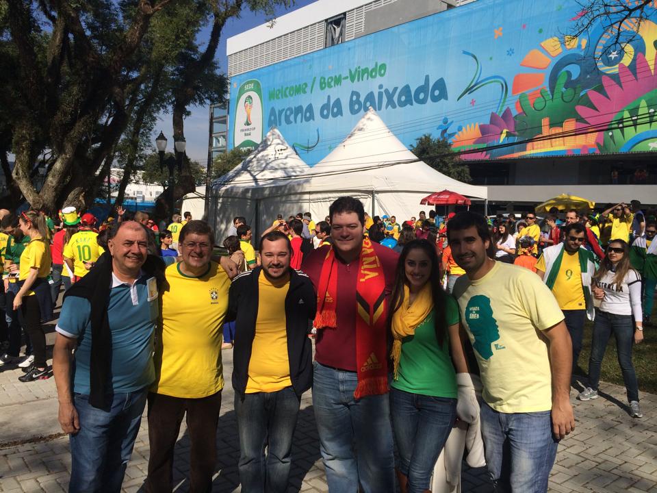 Nossas vozes na Copa do Mundo em Curitiba